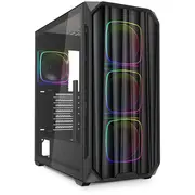 Sharkoon Gehäuse Ak5M Rgb  Atx 1Xmetall schwa 4044951041671 84733080