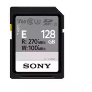 Sony Sfe128A.ae Zibatmiņa 128Gb / Sdxc Uhs-Ii C10 U3 V60  4548736147409