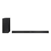 Skaļruņu sistēma Sharp 2.1Ch Ultra-Plāna Dolby Atmos/Dts Virtual X ar bezvadu zemfrekvences skaļruni  Ht-Sbw320 360 W Bluetooth Black Bezvadu savienojums 4550556175098