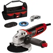 Einhell Winkelschleifer Tc-Ag 125/850 Kit Rot/Black, 850 Watt  4430977 4006825661750