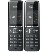 Fiksētais tālrunis Gigaset Comfort 550Hx duo Black/Chrome  L36852-H3051-R104 4255781906591