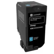Toner Lexmark 74C2Hce Cyan Oryginał  0734646608756 leca74c2h02