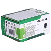 Toner Lexmark 78C20K0 Black Oriģināls  734646650229