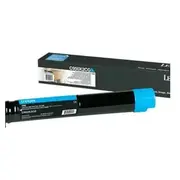 Toner Lexmark C950X2Cg Cyan Oryginał  0734646227698 leca950x202