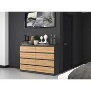 Topeshop M8 140 Ant/Art komplekts kumodes  Antr/Art 5904507201500 Koytohzpm0173