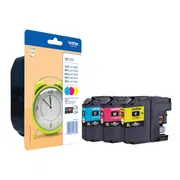Tusz Brother tusz oryginalny Lc-125Xl Cyan, magenta, yellow  Lc125Xlrbwbp 5014047563348