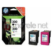 Tintes kasetnes Hp Cn637Ee nr 300 Cyan, magenta, yellow, black  0884962838983