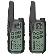Divu gabalu Baofeng Bf-T25E Zaļš divvirzienu radio uztvērējs-sūtītājs  5904921481885 Radbafkro0010