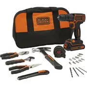 Urbjmašīna-Skrūvgriezis BlackDecker Bdcdc18Htsa 18 V 1 x akumulators 1.5 Ah  Bdcdc18Htsa-Qw 5054905025830