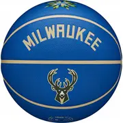 Wilson Nba Team City Collector Milwaukee Bucks Bumba Wz4016417Id Blue 7  097512640886