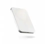 Zens Pro 1 - Induktive Power Bank dunn 5000 mAh 15 Watt auf Kabel Usb-C White  Zepp05W/00 8720618634658