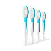 Zobu birste Philips  Replacement brush heads Hx6044/90 Sonicare For Kids7 Heads kids Number of included 4 White/Blue 8720689036849
