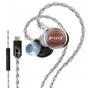 Austiņas Fiio Fp3 Tc - black walnut Planārs Iem ar Usb-C Dac  6953175741411