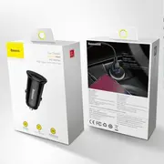 Baseus Circular Auto Lādētājs  Pd / Qc4.0 5A 30W Ccall-Ys01 6953156286535