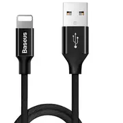 Baseus Lightning Yiven kabelis 2A 1.2M Black Calyw-01  6953156253001