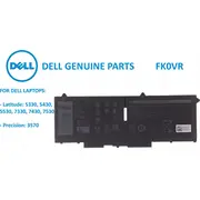 Akumulators Dell Btry,Pri,54Whr,3C,Lith,Swd  5715063435113