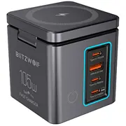 Tīkla lādētājs Blitzwolf Bw-I113 Gan, Usb-A, 3Xusb-C, 105W  5907085527536 078718