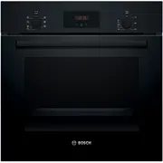 Bosch Hbf133Ba1 Cepeškrāsns 60Cm Melna ar 3D karstu gaisu un digitālu Led displeju  4242005528936