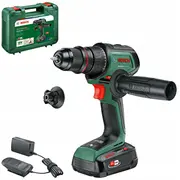 Bosch Powertools Akku-Schlagbohrschrauber Advancedimpact 18V-80 Quicksnap Grün, Li-Ionen Akku 2,5Ah, Koffer, Power For All Alliance  06039E2101 4053423239652