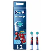 Braun Oral B Eb10S 2 Spider-Man Elektriskās zobu birstes uzgaļi 2Gab  Eb10S2 8006540805008