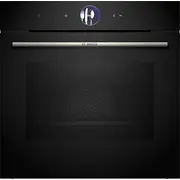 Iebūvējamā elektriskā krāsns Bosch Series 8 71 L melna ar pirolītisko funkciju Hbg7763B1 4242005326662 