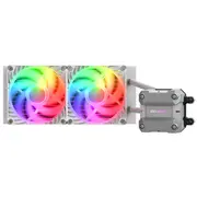 Cougar Cpu Wasserkühlung Poseidon Ultra 240, Argb, White  Cgr-Psdutrgb-W-240 4710483777264 84733080