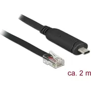 Kabel Usb Delock Usb-C - Rj-45 2 m Black 63912  4043619639120 84718000