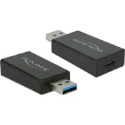 Delock Usb3.1 Adapter C - A Bu/St Black  65689 4043619656899 85366990