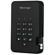 Ārējais cietais disks Hdd iStorage diskAshur2 500Gb Black Is-Da2-256-500-B  5060220251229