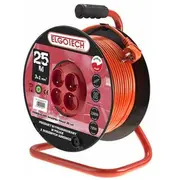 Elgotech pagarinātājs ar spoli Omy 4 x Gs orange 25M Pzb-40-25Y  5902694040254