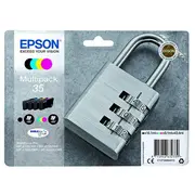 Epson 35 Original Druckerpatronen Multipack Black, Cyan, Gelb, Magenta T3586  C13T35864010 8715946632339