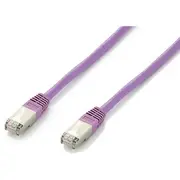 Equip Patchkabel Cat6A Plat.s/Ftp 2Xrj45 20.00M  lila Lszh Polybeutel 605659 4015867163245 85444210