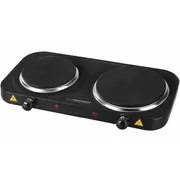 Esperanza Ekh014K Elektroplītiņa ar 2 sildelementiem 2500W  5901299964637