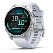 Garmin Fenix 8 - 43 mm Amoled Steinwhite/Silber  010-02903-00 753759337971