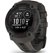 Garmin Smartwatch Instinct E, 45 mm, Black Bezel with Charcoal Band  753759339463