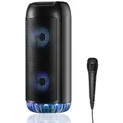 Głośnik Partybox Uni Bt Mt3174 Bluetooth 5.0/Karaoke/Fm/Mp3/Microsd/Usb/Aux/Led/Rms 30W/Pmpo 750W  5906453131740 Ugmdtb000000026