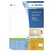 Herma Adressetiketten A5 weiß 148,5X205 mm Papier 400 St.  8690 4008705086905 48219010