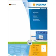 Herma Etiketten Premium A4 weiß 210X297 mm Papier  100 St. 4428 4008705044288 48219010