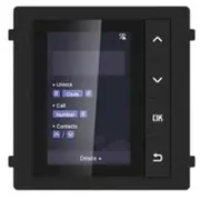 Hikvision Ds-Kd-Dis displeja modulis Ip65 video durvju telefonam  6941264011590