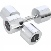 Hms hanteles Chd08 hromētas 2 x 8 kg  17-66-187 5907695592412