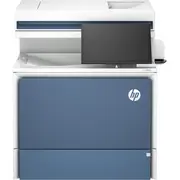 Hp Color Lj Ent Flow Mfp 5800Zf 43 lpp/min krāsu lāzera daudzfunkcionālais printeris ar dubulto drukas pusi A4 un faksa funkciju  58R10AB19 0196337404779 Ch30154