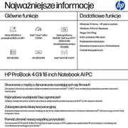 Hp Inc 4G1I16 U7-255H 16 Portatīvais dators 24/512/Rtx3050/Windows 11 Pro  C51MwetAkd 199485799773