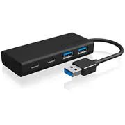 Icy Box Ib-Hub1426-U3 Black  60493 4250078168799