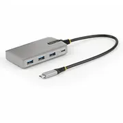 Usb centrmezgls Startech Hb31C3A1Cdppd3 3.2 Gen 2 3.1 Type-C 10000 Mbit/S Silver  0065030893022