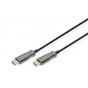 Kabel połączeniowy hybrydowy Aoc Hdmi 2.0 Premium Highspeed 4K/60Hz Uhd A/Hdmi A M/M Black 15M  Ak-330125-150-S 4016032462040 Kbadiihdm0006
