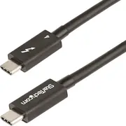 Usb kabelis Startech Thunderbolt - 0.5 m Black Tblt4Mm50Cm  0065030893466