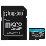 Karta microSD 128Gb Canvasgo Plus 200Mb/S A2 U3 V30  adapter Sdcg4/128Gb 740617347944 Pamkinsdg0263