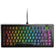 Klaviatūra Glorious Gmmk 3 Pro 75  pielāgota spēļu klaviatūra - gatava lietošanai, Iso De, Fox slēdži, Black Glo-Kb-Gmmk3-Pro-75-Pb-Fox-W-Blk-De 840408300735