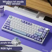 Klaviatūra Ak820 Pro Gift Switch Purple-White-Blue-3 model-RGB  Ak820Pro-G-Pwb 6976412980787