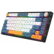 Aqirys mehāniskā tastatūra 75/82 taustiņi Dual režīms bezvadu ar Bluetooth  vadu Libertas Black Aqi-Ga-Kb-5 5949161381823